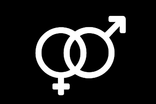 Znak płci żeńskiej i męskiej