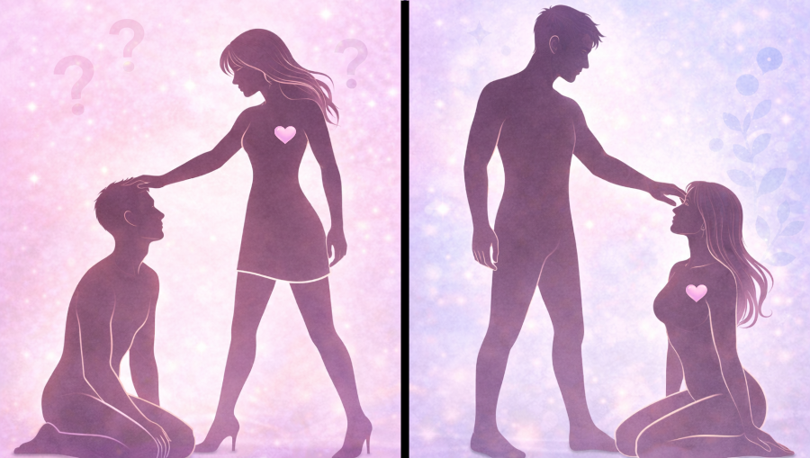 Symboliczna ilustracja switch w relacji – dynamika kontroli i zaufania